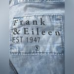 Frank & Eileen $168 Patrick Popover Henley Top Shirt Pullover Mineral Blue RARE Photo 3