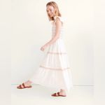 Madewell NWOT Lucie Smocked Tiered Midi Dress Photo 1