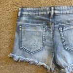 Indigo Rein  Blue Denim Distressed Jean Shorts, Size 3 Photo 10