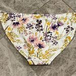 Old Navy  Tanga Neutral Floral Bikini Bottom NEW Size M Photo 5