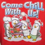 Come Chill With Us Penguins Christmas T Photo 2