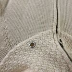 White House | Black Market Womens Cardigan Sweater Full Zip Shawl Collar Ivory XS Photo 2