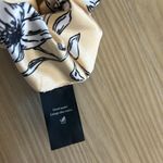 Rag and Bone Addison Wide Scrunchie. Yellow & black. NWOT, yellow, black, white Photo 5