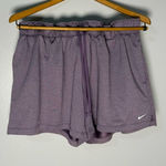 Nike  Women's Lavender Athletic Shorts | XL Photo 0