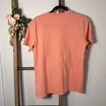 Carhartt  Womens Loose Fit Peach Coral Short Sleeve Graphic Tee Size Medium Photo 3
