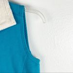 L.L. BEAN Aqua Blue Fleeced Lined Full Front Zipper Vest, Size XS Photo 4