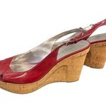 Marc Fisher Women's Red Shoes/Sandals/Wedge Size8.5 SKU 1745 Photo 0