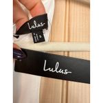 NWOT Lulus Distinctive Charm White Satin Asymmetrical Midi Dress Wedding Size S Photo 7