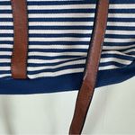 Sole Society Striped Convertible Straw Tote Crossbody New Photo 7