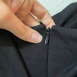 Hutch Anthropologie  Black Red Floral Cowl Neck Knee Length Dress Womens 6 Formal Photo 7