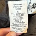 Sag Harbor Wool Blend Lined Charcoal Midi Skirt Size 12 Gray Photo 6