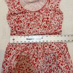 Boden Margot 8R ruched shirred cap sleeve jersey dress pockets D4 3050 Orange Size 8 Photo 4