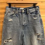Pistola  28/6 High Rise Cassie Distressed Raw Edge Hem Hemp Cotton Blend Jeans Photo 1