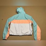 Hollister Teal and Peach Jacket Photo 2