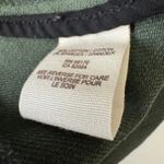 Free People  Peplum Olive Denim Military Utility Jacket Size 12 Photo 3