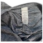 Athleta  Top Womens Medium Gray Quarter Zip Long Sleeve Ruched Athletic Sporty Photo 5