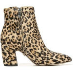 Sam Edelman New Hilty Leopard Print Heeled Ankle B Photo 0