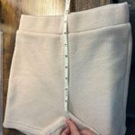 SheIn Cream Two-Piece Ribbed Cropped Tank and Shorts Lounge Set Size XXS Photo 7