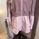 Columbia  Isabella Lake Long Line Windbreaker Jacket Lightweight Pink Hooded‎ M Photo 1