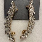 Massini  cubic zirconia and gold tone stud earrings Photo 2