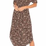 Amuse Society  floral off the shoulder midi dress Photo 1