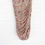 No Comment Floral stretch ruched summer dress Size Small NEW Photo 6