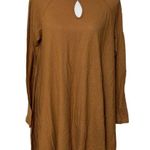 Free People  Oversized Long Sleeved Shirt with Keyhole Opening Size Small; NWOT Photo 0