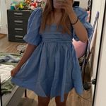 Abercrombie & Fitch Puff Sleeve Mini Dress Photo 0