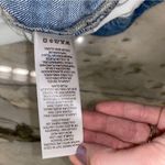 frame denim Meridian Paperbag Elastic Waist Straight Leg Jeans Size Large (30) Photo 12