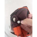 Lululemon Kick Serve Sweat Sports Bra Size 8 Luxtreme Red Orange Athletic Photo 5