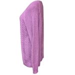 Sonoma Lavender Women's Long Sleeve Cable Knit Scoop Neck Knitted Pullover Sweater Sz L Photo 2