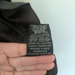 Charlie Paige  Faux Leather Ruffle Vest Brown Small Photo 6