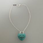 Tiffany & Co. Silver Heart Bracelet Photo 6
