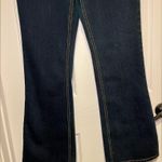 Cosmopolitan Jeans Size 12 Flare Leg Dark Wash Flap Pockets Photo 1