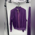 Vintage Jet purple velvet, two piece, pants suit size medium‎ Photo 5