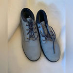 Timberland  Light Blue Nellie Chukka Lace-Up Ankle Boot Size 7‎ Photo 1