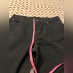 Riders By Lee Vintage 90s Black Denim Riders Straight Leg High Waist jeans Size 16 Photo 6