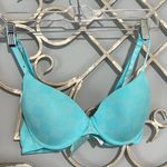 Umbro Bra  Turquoise Aquamarine Womens 34B Photo 0