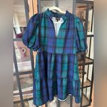 Tuckernuck Sugarlips plaid babydoll dress ruffle tiered holidays hudson jacey splice tartan Photo 1
