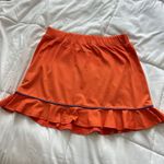 Tail Activewear Skirt Orange Blue Pull On Womens Medium M Tennis Golf Pickleball Photo 2