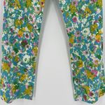 ZARA Floral Linen Blend Mini Flare Trouser Pants Cropped Women’s Size 2 NWT Photo 7