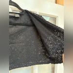 Betsey Johnson Vintage  90’s Sequin Glam Rock Bolero Crop Sweater Jacket Size M Photo 4