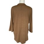 Catherine Malandrino  Women’s Open Front Slouchy Cardigan Size S Front Pockets Photo 3