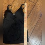 Victoria's Secret Black very sexy versatile chemise tankini tank top 36C Photo 5