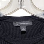 INC  International Concepts Cutout Ribbed Knit Sweater Black Women’s Size Medium Photo 4