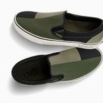 Vans Classic Skater Slip-On Sneaker 66 Supply Vetiver Black Size 5.5 Men 7 women Photo 0