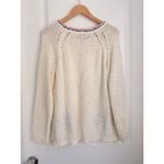 Suncoo Paris Cream Knitted Sweater Fall Cozy Lounge Whimsical US 2 Fall Winter Photo 1