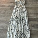 Urban Outfitters  White & Blue Maxi Dress  Photo 1