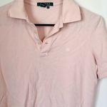 Ralph Lauren Lauren  Light Peach Pink Cotton Polo Shirt - Size: Extra Small Photo 3