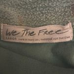 Free People Plaid Long Ruby Jacket Shacked Coat Sage Large Grunge Distressed Photo 8